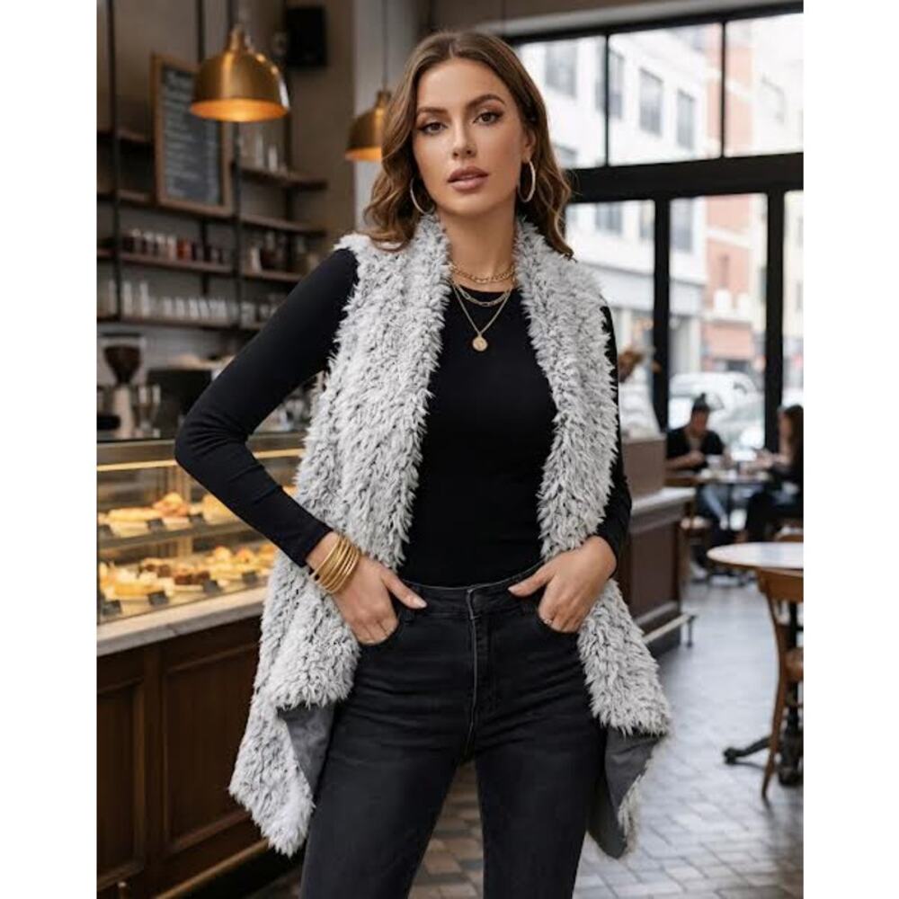 Butter Soft Fur Vest Jacket
